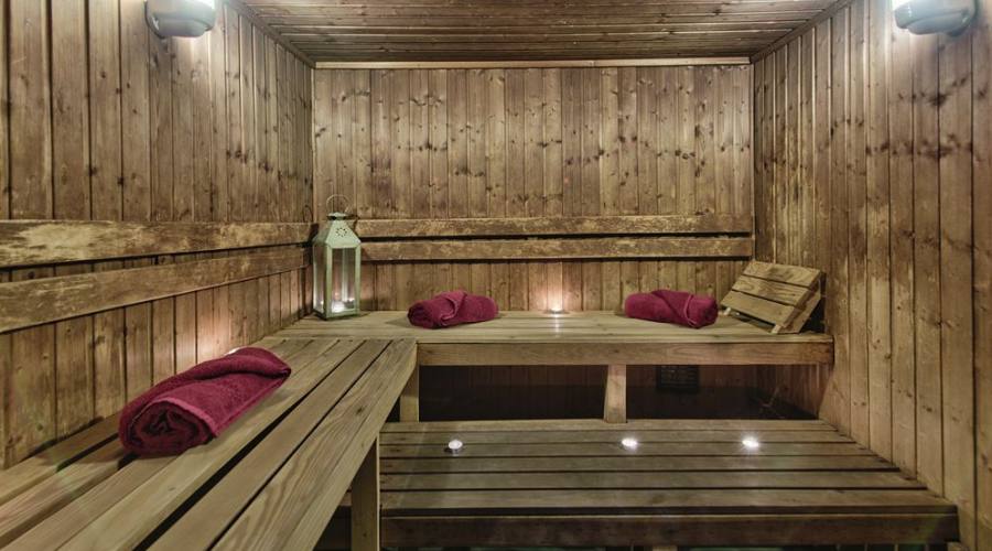 db San Antonio Spa: Sauna