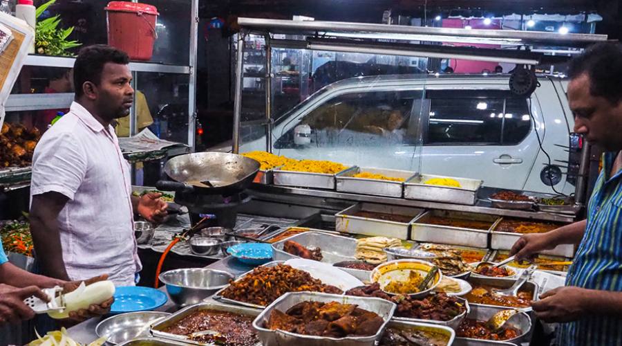 Street-food a Colombo