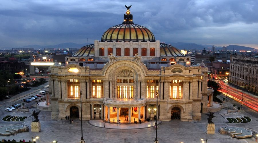 Palacio delle belle arti, Citta' del Messico