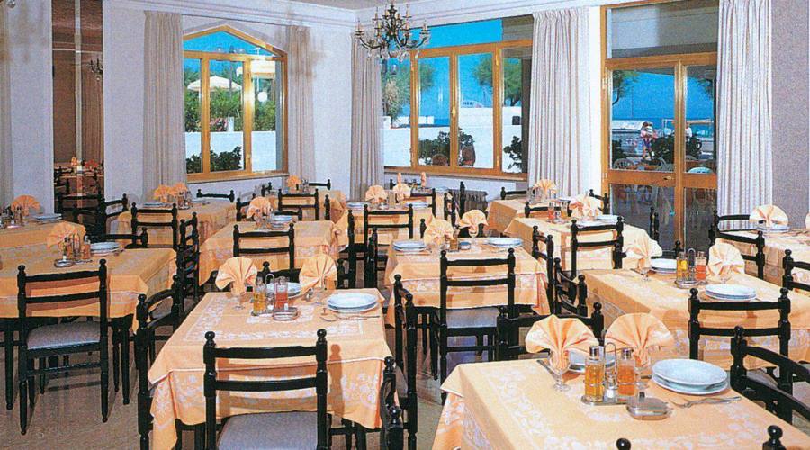 La sala ristorante