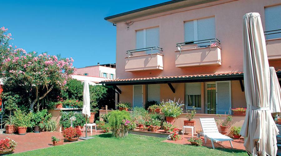 Un angolo del giardino
