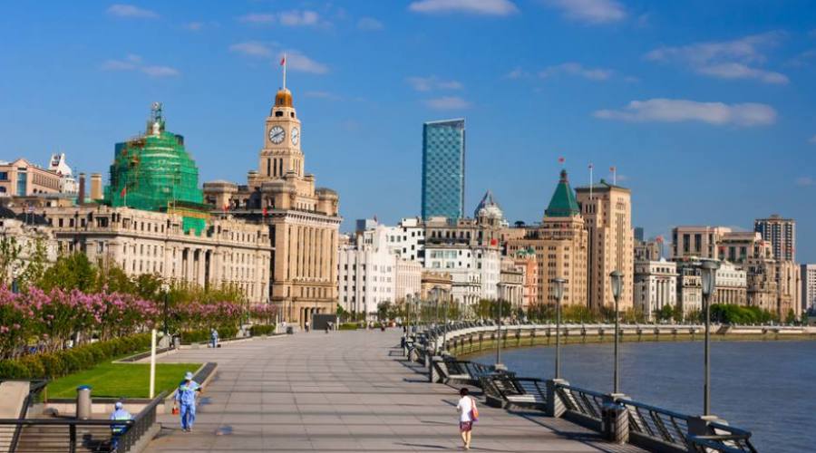 Shanghai: il Bund