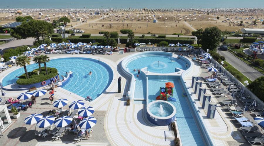 veduta piscine