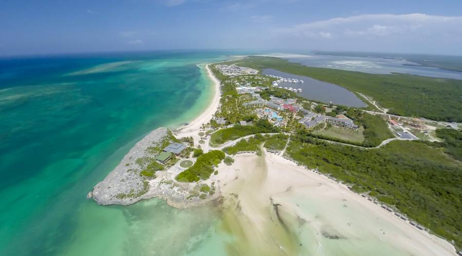 Vista Sol Cayo Coco dall'alto