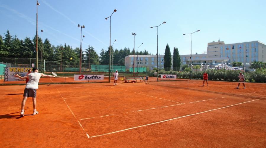 I campi da tennis