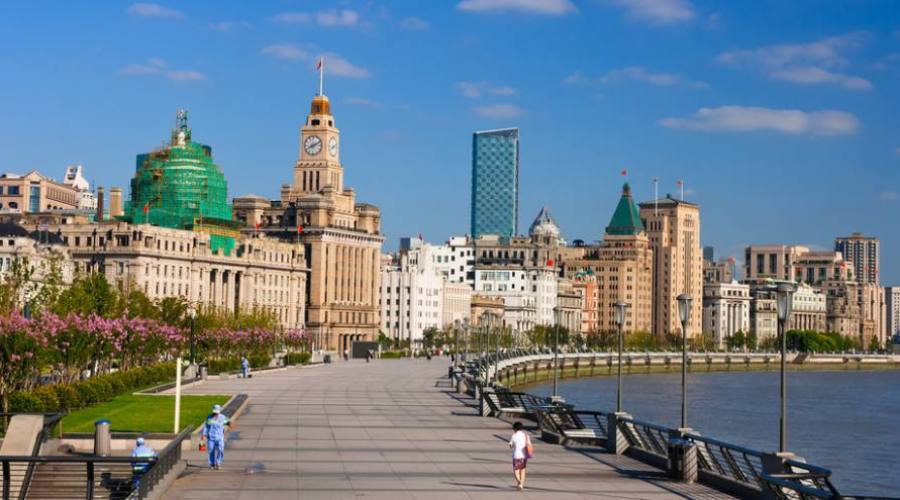 Shanghai: il Bund