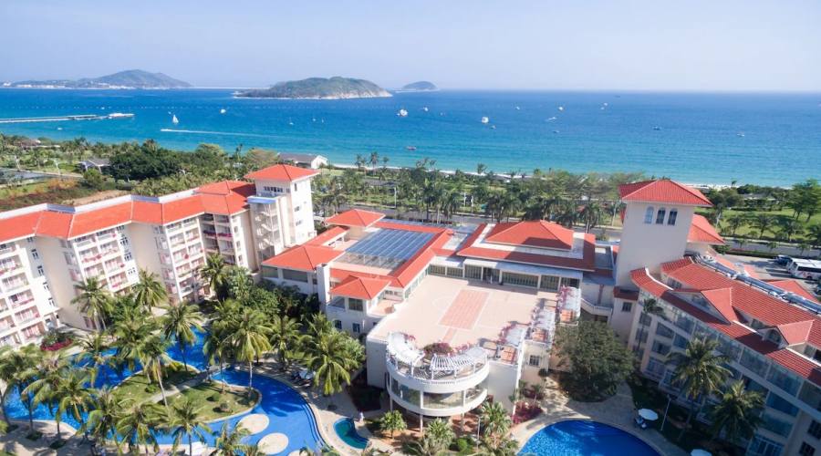 Uno degli hotel in cui puoi soggiornare a Sanya - Golden Palm