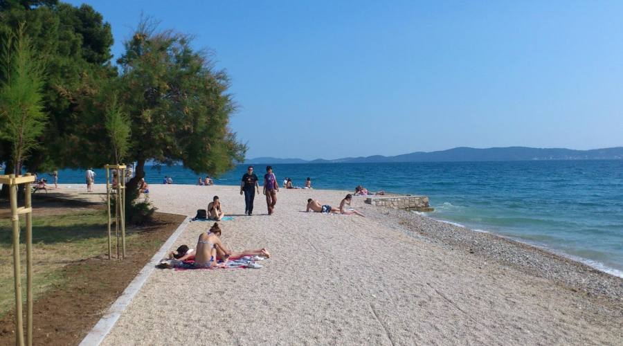Zadar - una delle spiaggie