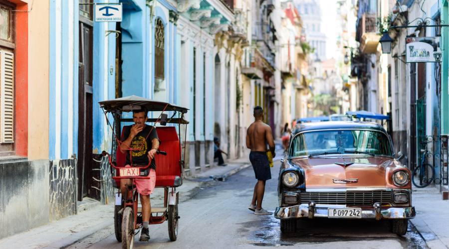 Avana, per le strade