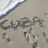 Cuba, scritta sulla sabbia