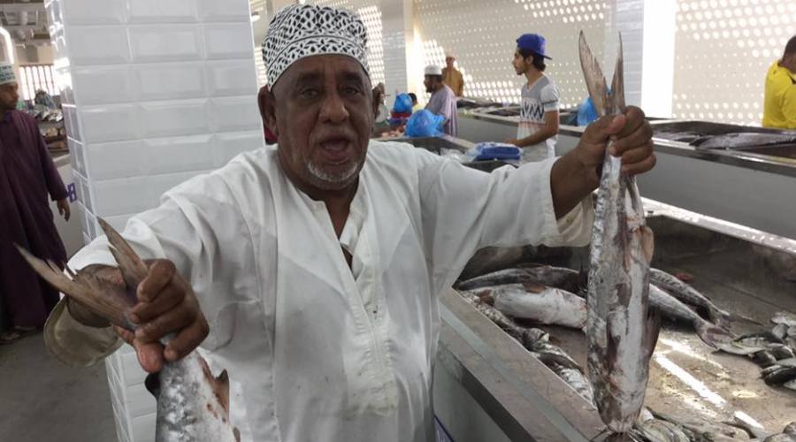 Il Mercato del pesce di Muscat