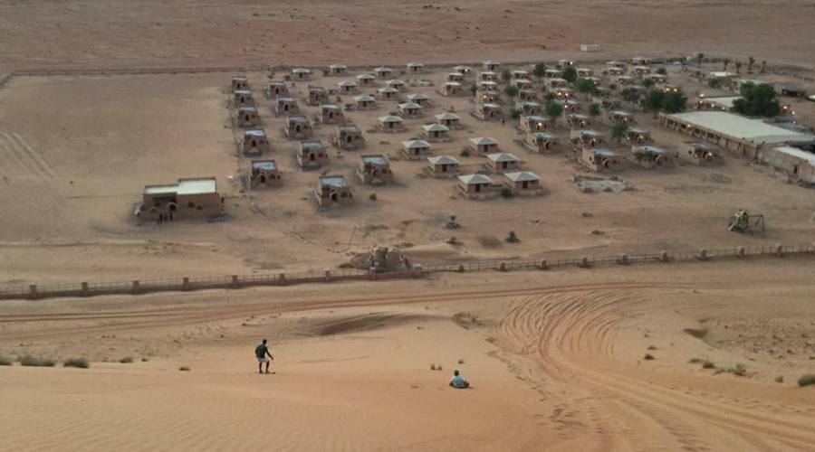 Il Campo Tendato nel deserto di Wahiba Sands