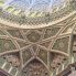 Un particolare del soffitto della Grande Moschea del Sultano Qabus di Muscat
