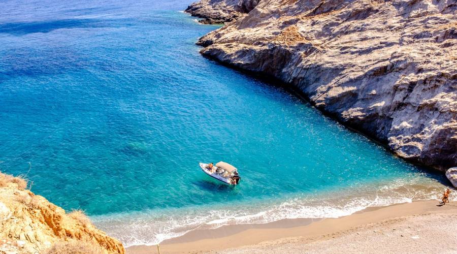 Una spiaggia di Folegandros