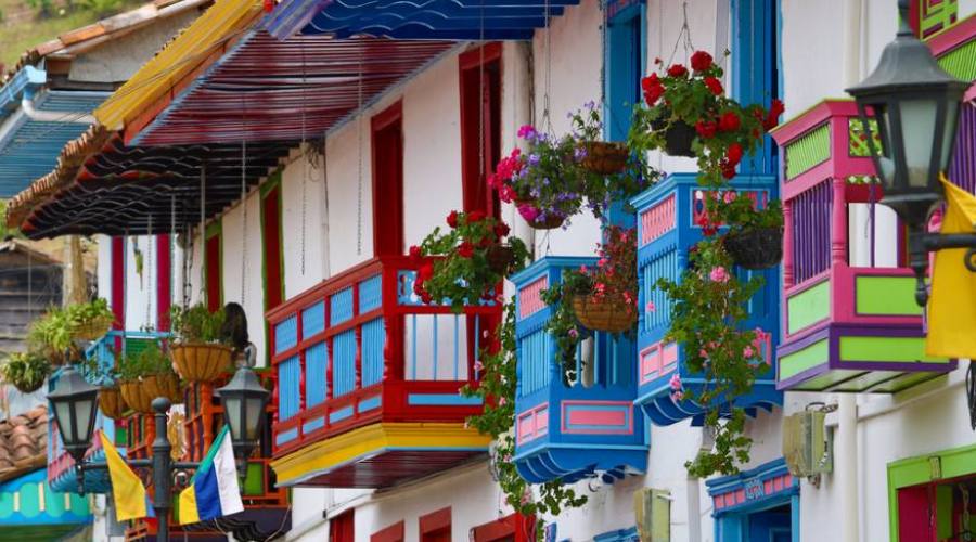 Colombia Strada Villaggio Salento