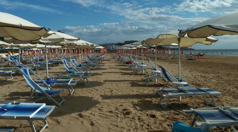 Spiaggia vicino all'hotel